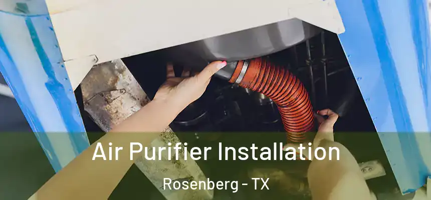  Air Purifier Installation Rosenberg - TX