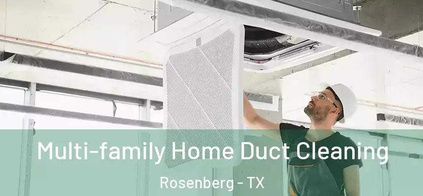 Multi-family Home Duct Cleaning Rosenberg - TX